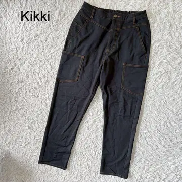 [키키] 카고 테이퍼드 팬츠 스티치 L 워크 팩