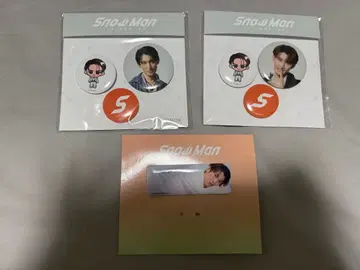SnowMan 1st POP-UP 팝업 무카이 코지 캔뱃지
