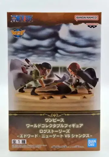 BANDAI SPIRITS 월드 컬렉터블 피규어 로그 스토리즈 원피스 에드워드 뉴게이트 VS 샹크스
