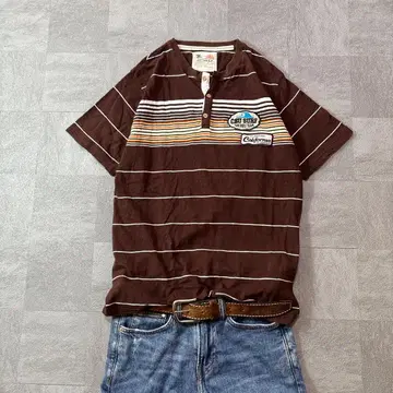 00s Henry Neck Surf s/s tee Cityboy y2k