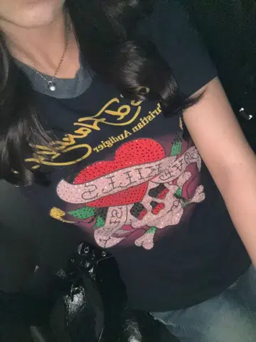 Ed Hardy T셔츠 S 00's Christian Audigier