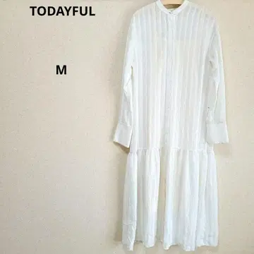 TODAYFUL 시어 스트라이프 셔츠 드레스 원피스 이너 포함