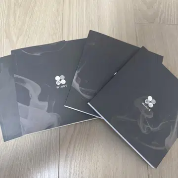 BTS WINGS 앨범 4권 세트