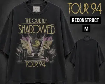 RECONSTRUCT TOUR'94 프린트T셔츠 블랙 M