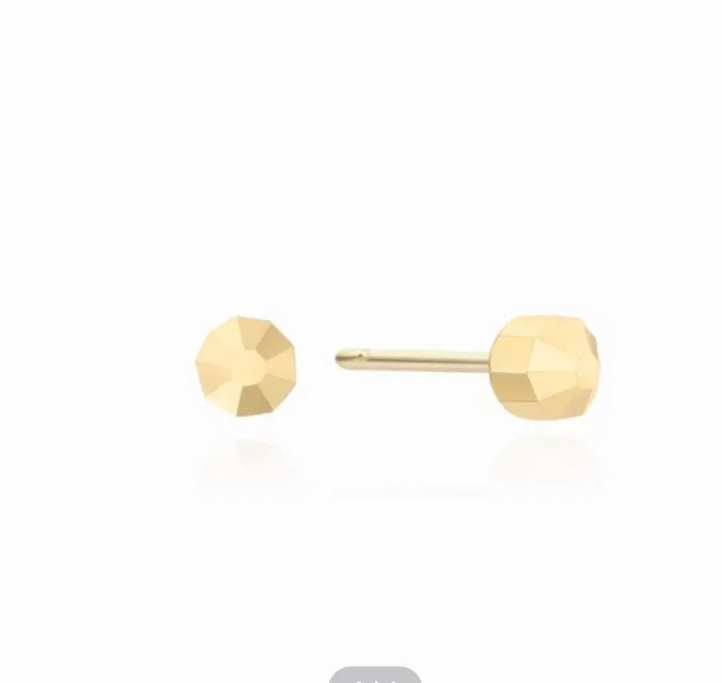 14k 컷팅볼 귀걸이 3mm