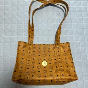MCM 비세토스 패턴 스쿨 토트백