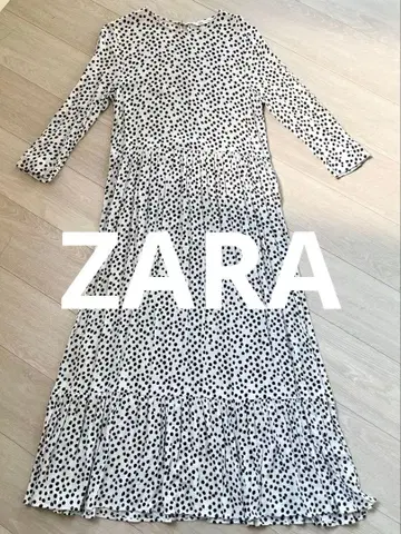ZARA 도트 무늬 썸머 드레스 S 사이즈