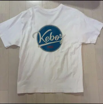 Keboz T셔츠 화이트 L사이즈