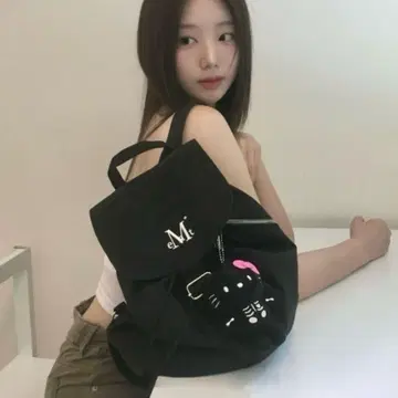 MUCENT 무센트 미니 드로 코드 냅색 백팩