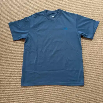 THE NORTH FACE 반다나 패턴 T셔츠 블루