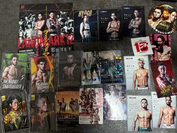 RIZIN 격투기 대회 미니 포스터 카드 묶음 판매