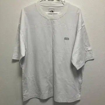 THE NORTH FACE 화이트 T셔츠