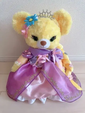 [ Disney ] 유니베어 봉제 인형 글렌첸 로즈 라푼젤