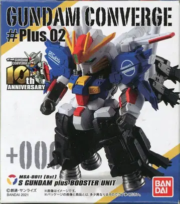 BANDAI FW GUNDAM CONVERGE #Plus02 S건담(부스터 유닛 장착형) +006