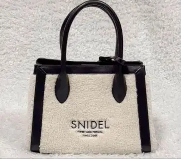 SNIDEL 스나이델 보아 토트백