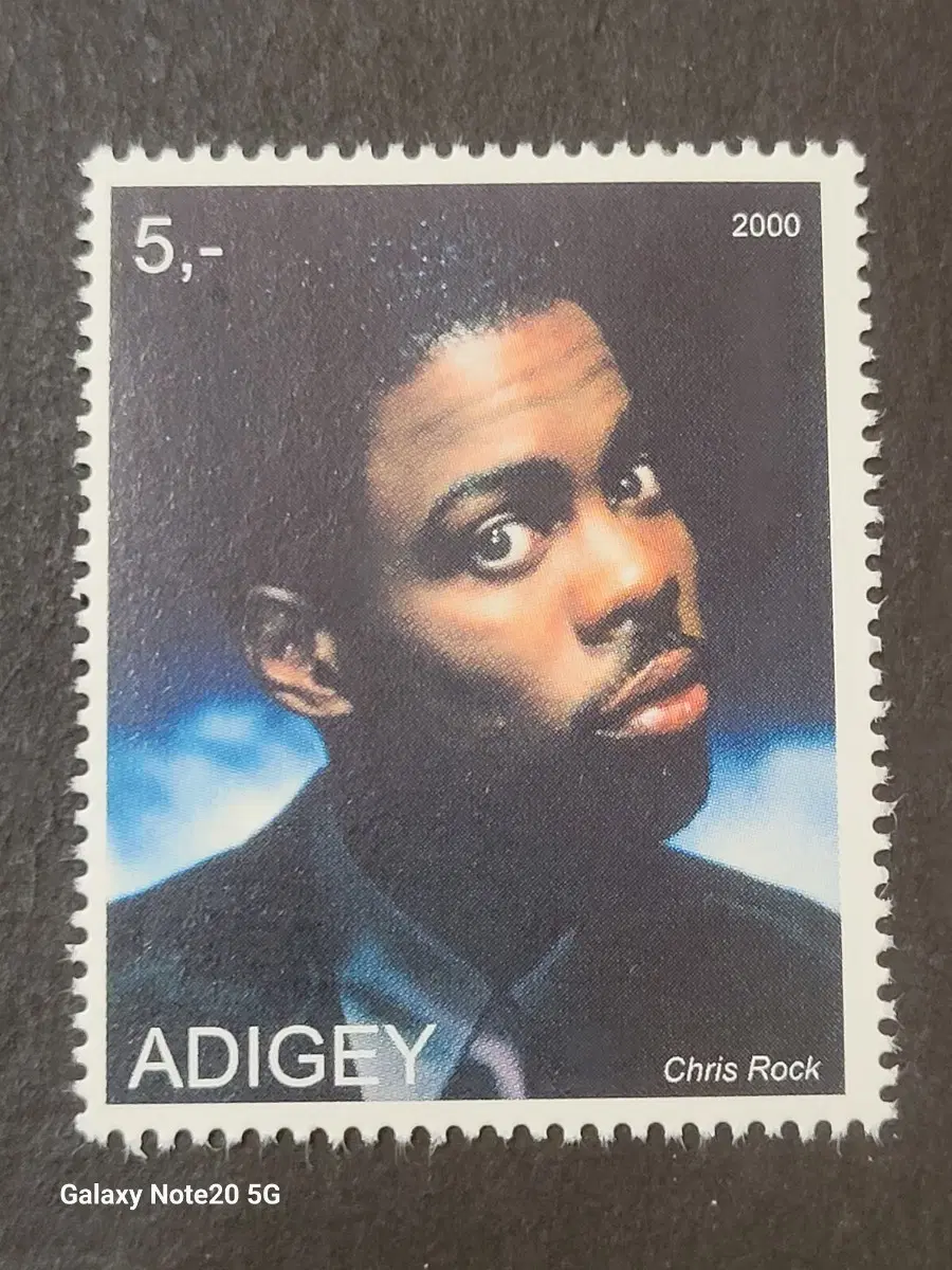 2000년 미국코미디언배우 크리스록기념 우표Chris Rock