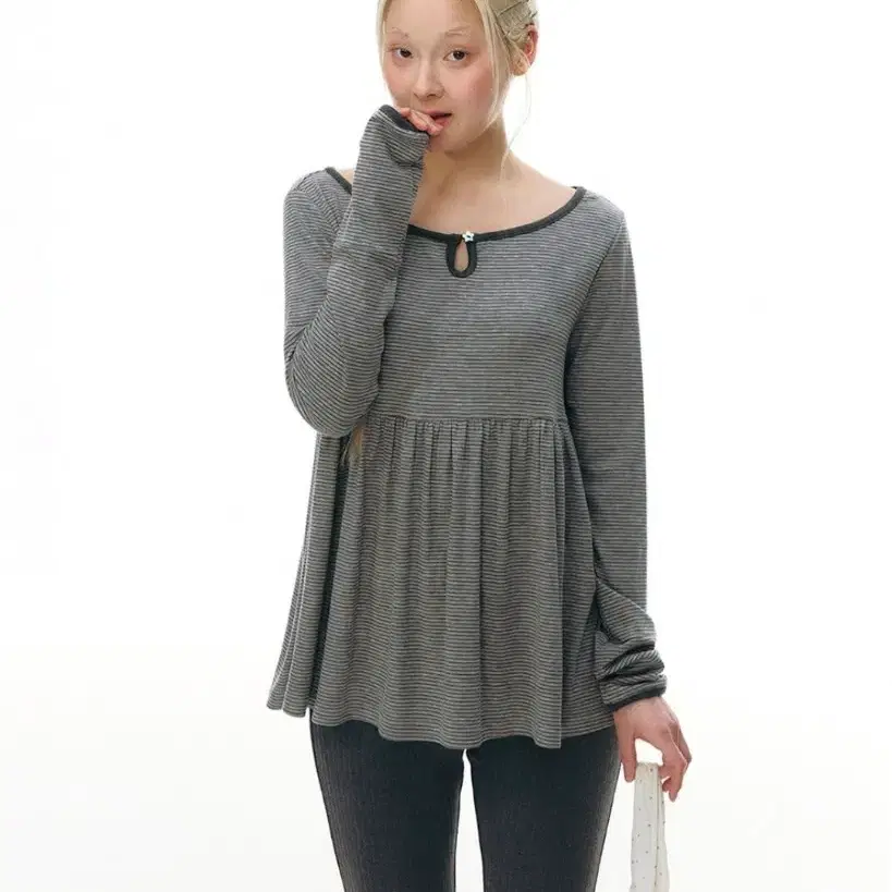 (새상품)Testmechanism layered mood leggings 테스트메커니즘 레깅스(차콜)
