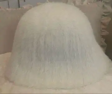 택 포함 새상품!!! Heather 퍼 버킷 햇 화이트
