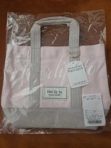 herlipto HLT mini tote pink 루미네 신주쿠