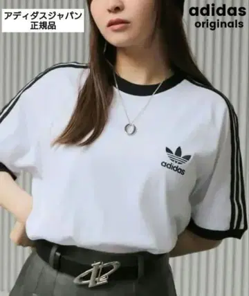 새상품급 아디다스 오리지널스 링거 T셔츠 여성용