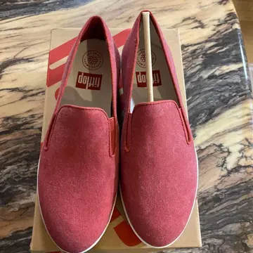 FitFlop 슬립온 스니커즈 레드