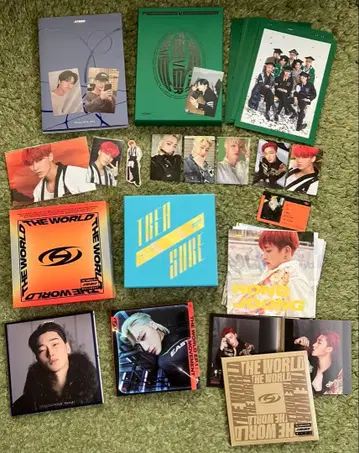 ATEEZ CD 트레이딩 카드 묶음 판매 산