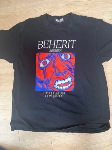 BEHERIT Berserk 티셔츠 XXL 3L 하카바노 가로