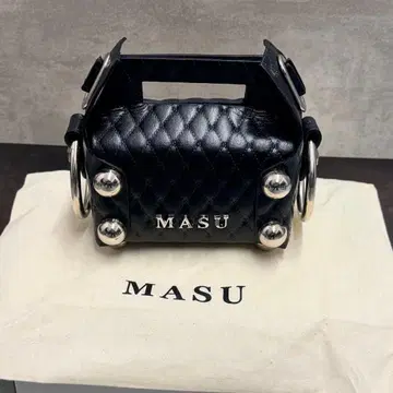 명작 MASU 케이크 백 가죽 cake bag