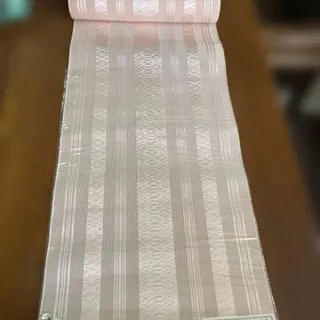 여름 오비 핑크 계열 스트라이프 기하학 패턴