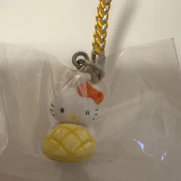 [레어] Hello Kitty 멜론빵 스트랩 끈