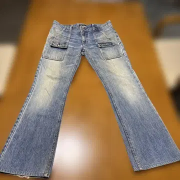 hysteric glamour M 부시 팬츠 빈티지 가공 데님