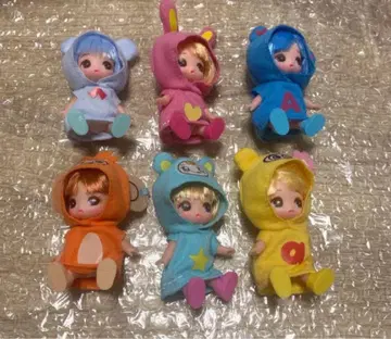 푸치 리카짱 나루미야 캐릭터즈 컬렉션 컴플리트 전 6종 세트