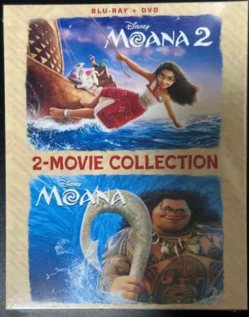 DVD+BD 모아나와 전설의 바다 2 무비 컬렉션 결품 없음 새상품급