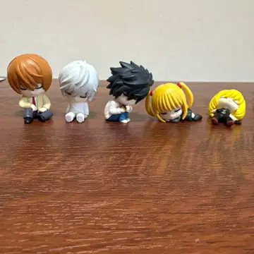 DEATH NOTE 스와라세타이 가챠가챠 5체 세트 묶음 판매
