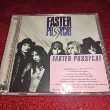 새상품 FASTER PUSSYCAT / St 리마스터 CD