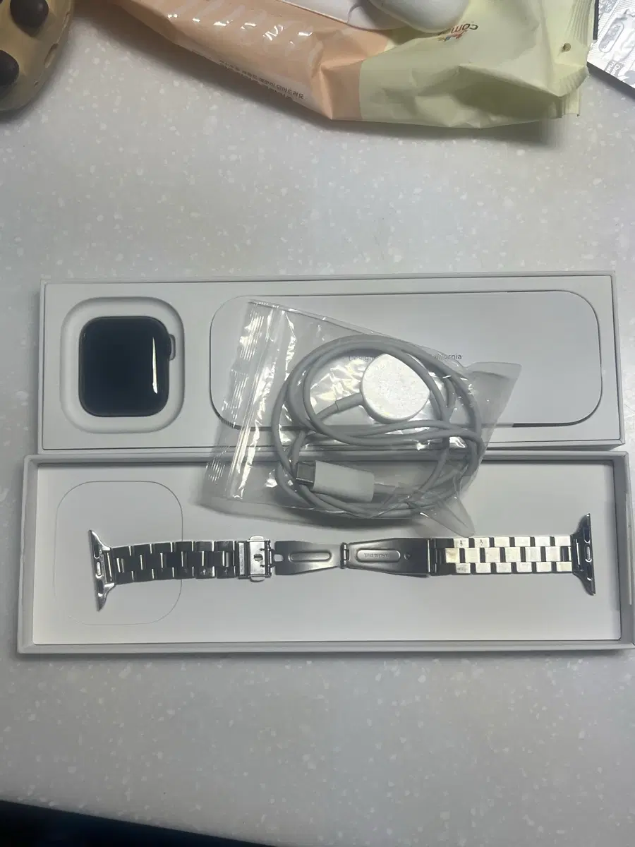 애플워치 se2 미드나잇 40mm 배터리 성능100%