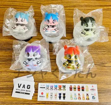 VAG 38 철권 극도 스테고로 가챠 소프트 비닐 피규어 전 5종 세트