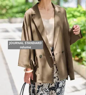 새상품 JOURNALSTANDARDrelume 시어 테일러드 자켓