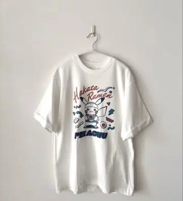 라멘 피카츄 T셔츠 포켓몬 센터 후쿠오카R