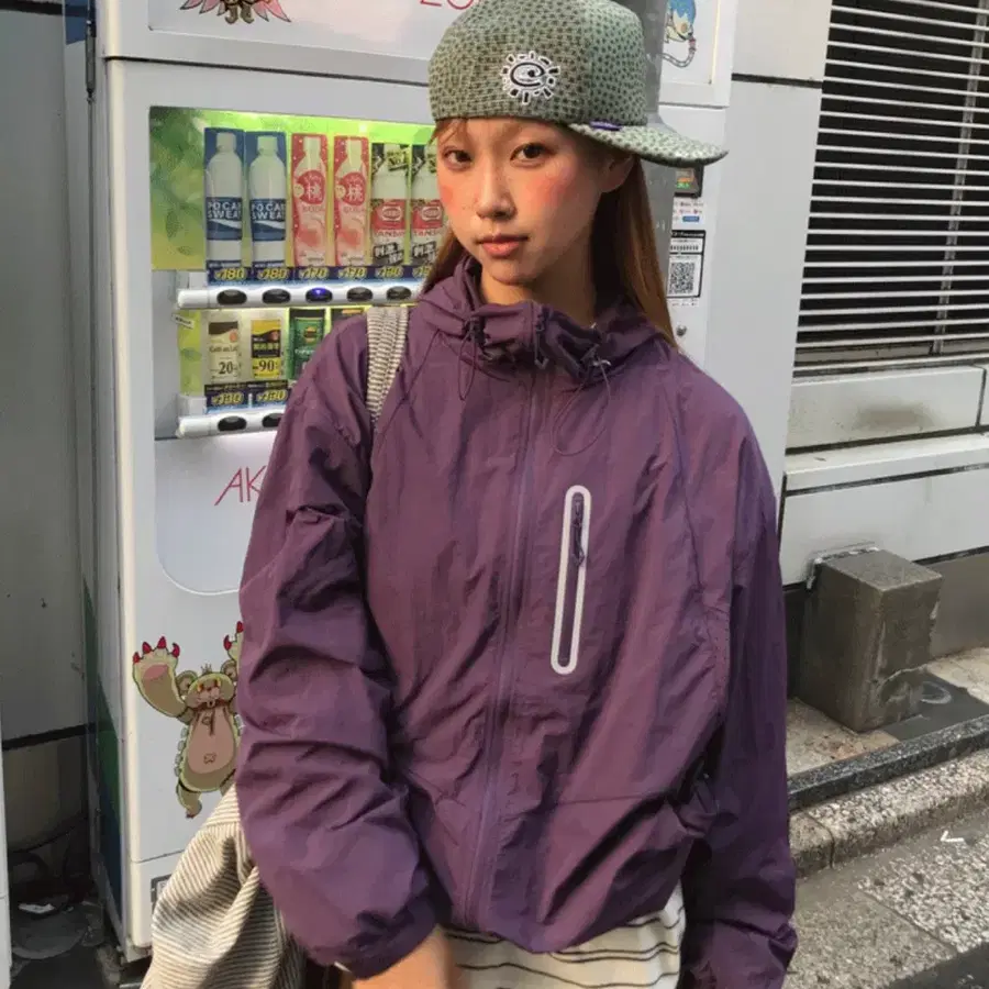 아와이 윈드브레이커 아키바 지퍼 바람막이