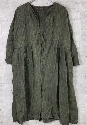 GARMENT REPRODUCTION OF WORKERS 린넨 원피스
