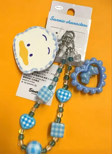 오리 페크루 아크릴 키링
