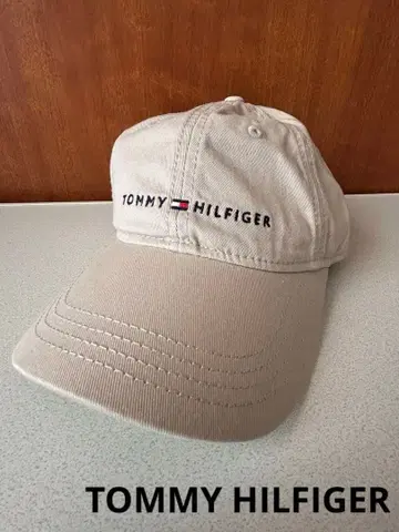 TOMMY HILFIGER 타미힐피거 캡 베이지