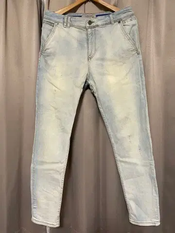ZARA 유즈드 가공 스트레치 데님