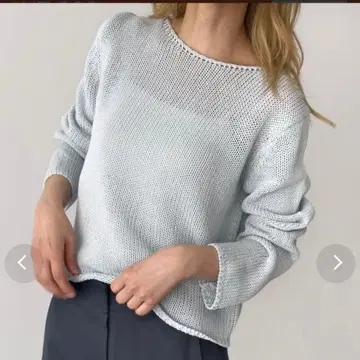 CANAL JEAN El mar 페이퍼 보트 니트
