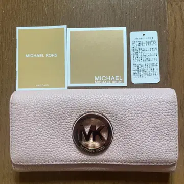 MICHAEL KORS 장지갑 핑크