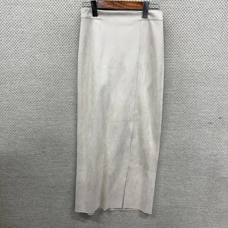 자라 ZARA 스웨이드 롱스커트 24인치 D09284