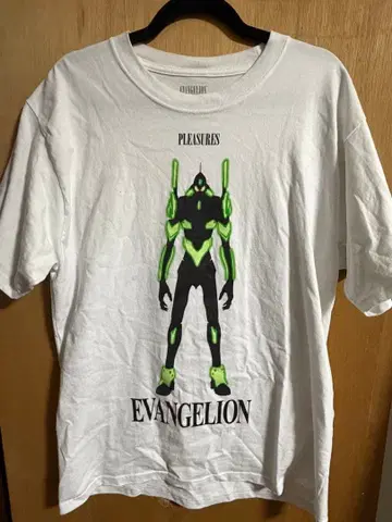 PLEASURES EVANGELION T셔츠 화이트