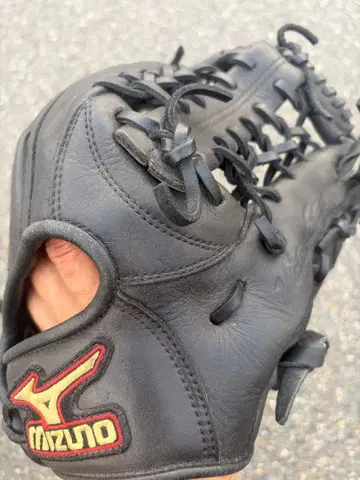MIZUNO 빅토리 스테이지 소프트볼용 그로브 오른손잡이용 블랙