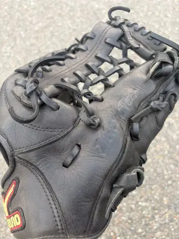 MIZUNO 빅토리 스테이지 소프트볼용 그로브 오른손잡이용 블랙